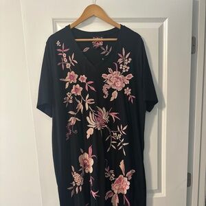 Johnny was embroidered dress